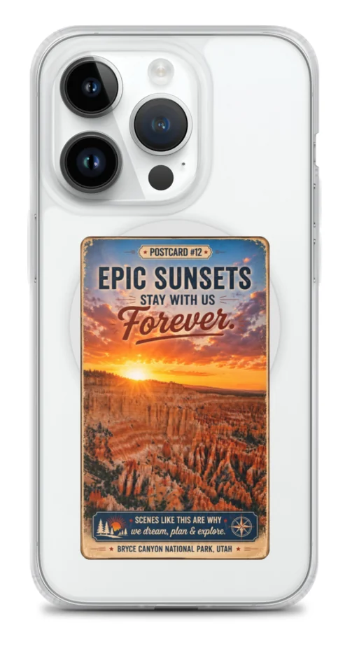 Bryce Sunset iPhone Case product preview