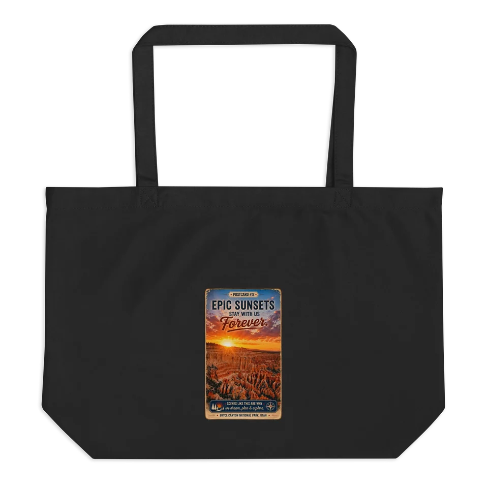 Epic Sunsets Black Tote Bag collectible product preview