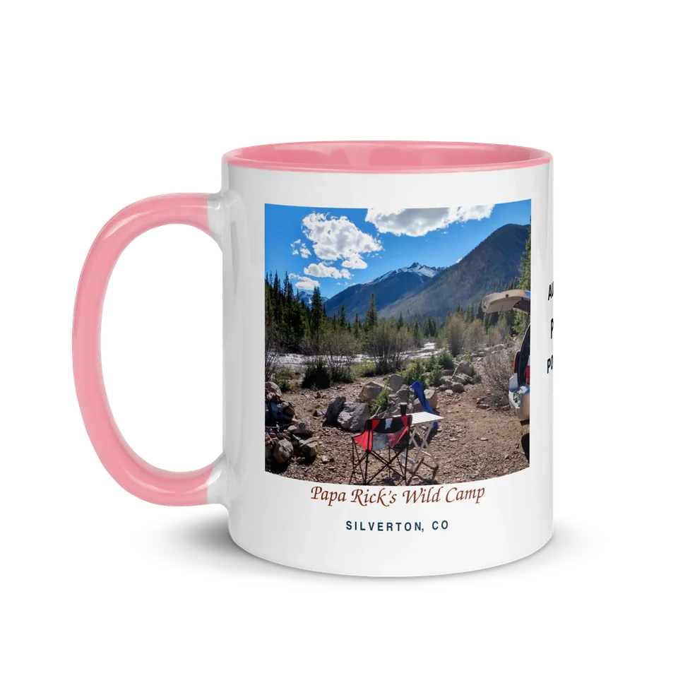 Wild Camp Colorado Mug — Pink collectible product preview