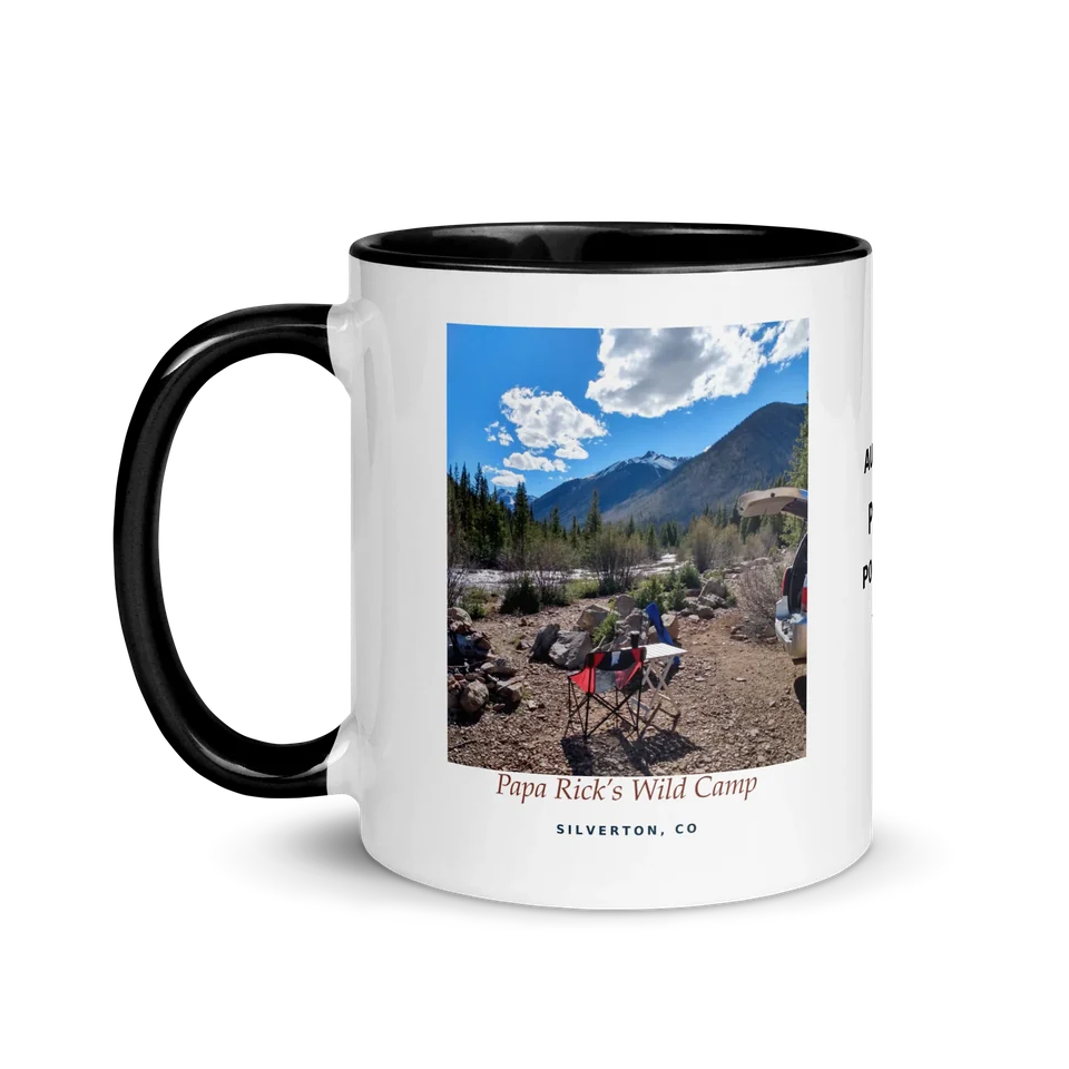 Wild Camp Colorado Mug — Black collectible product preview