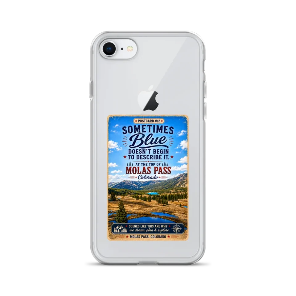 Molas Pass Clear iPhone Case collectible product preview