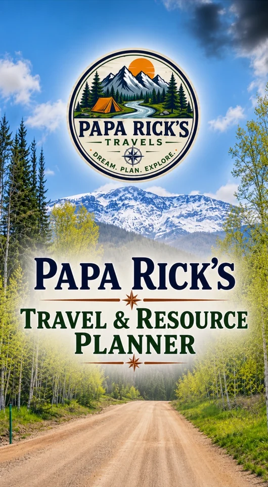 Papa Rick’s Travel & Resource Planner product preview